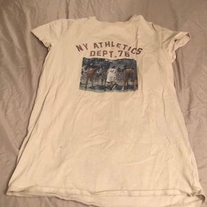 Graphic T-shirt dress